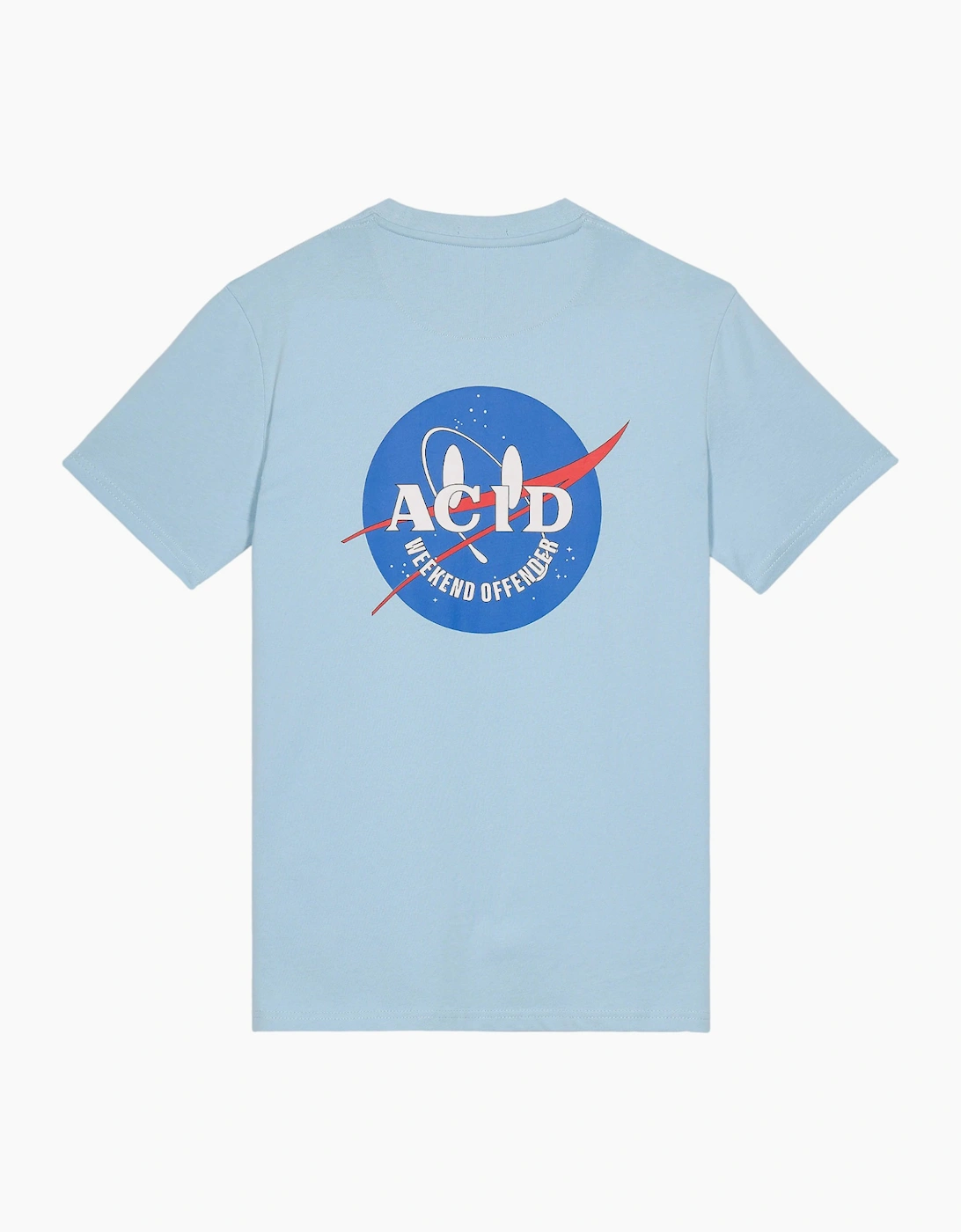 Weekend Offender Nasa Graphic Mens T Shirts Short Sleeve Crew Neck Summer Tee
