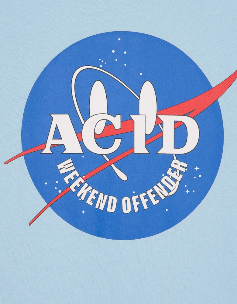 Weekend Offender Nasa Graphic Mens T Shirts Short Sleeve Crew Neck Summer Tee