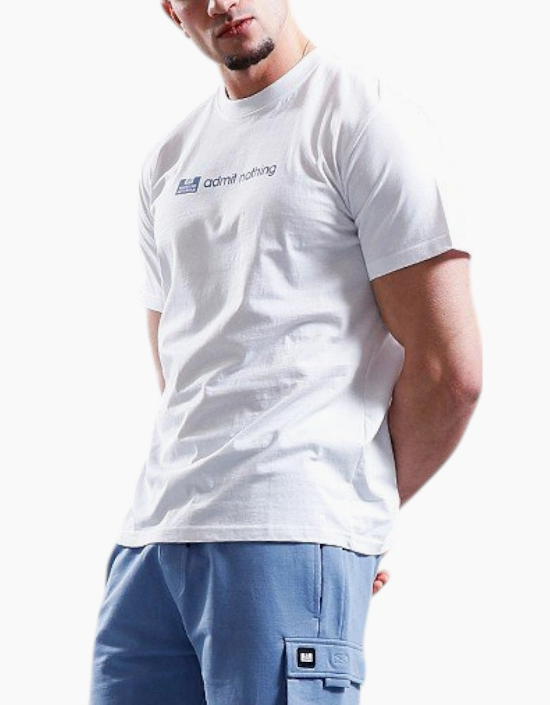Weekend Offender Mens T Shirts Admit Nothing Top Short Sleeve Summer Tee Premium, 5 of 4