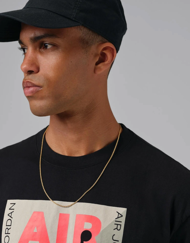 Nike Jordan Graphic T-Shirt Black