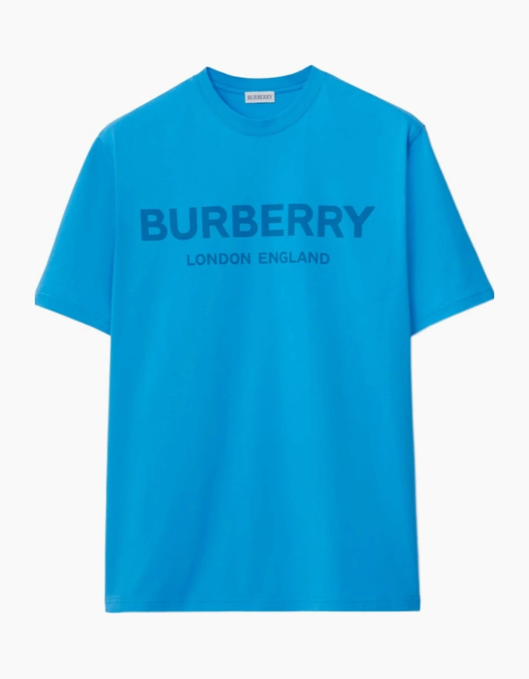 Burberry London Logo T Shirt Bright Blue, 3 of 2