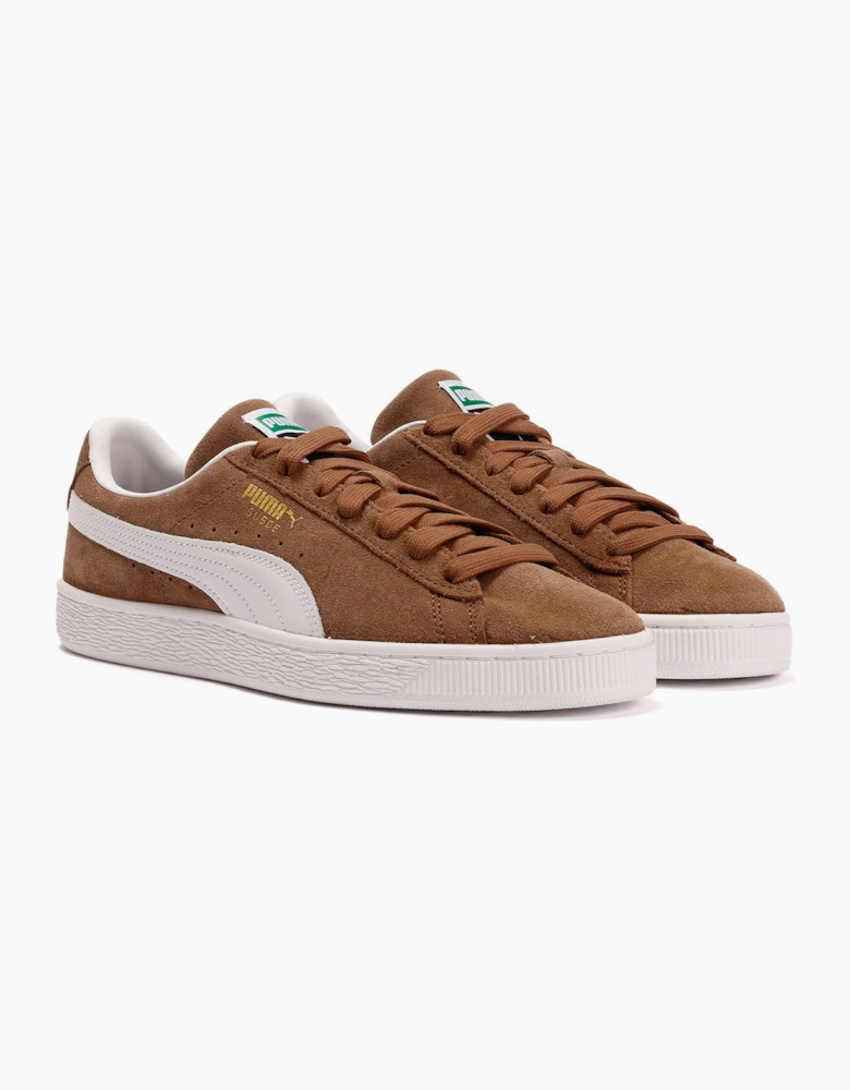 Puma Classic Suede Haute Coffee/White Trainers