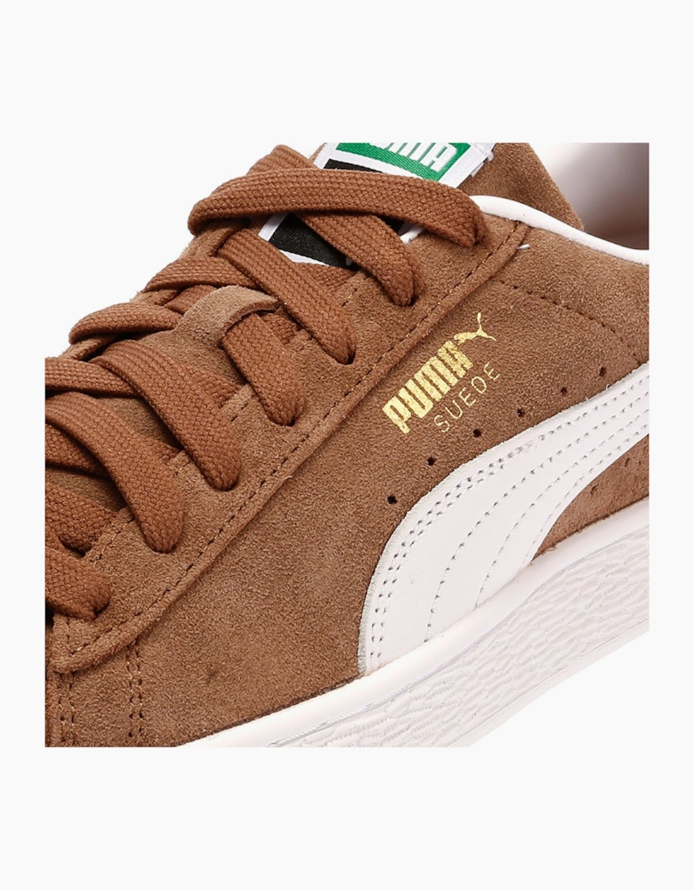 Puma Classic Suede Haute Coffee/White Trainers