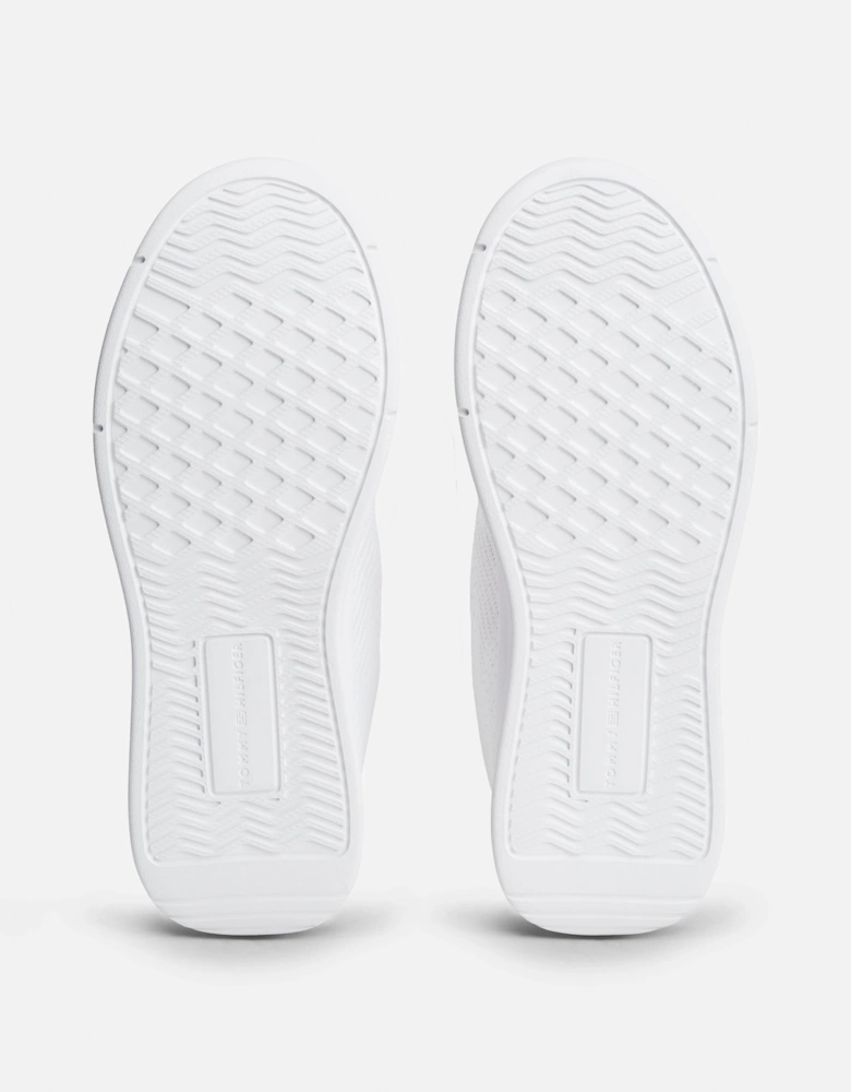 Tommy Hilfiger Lightweight Mens Knit Trainers - White