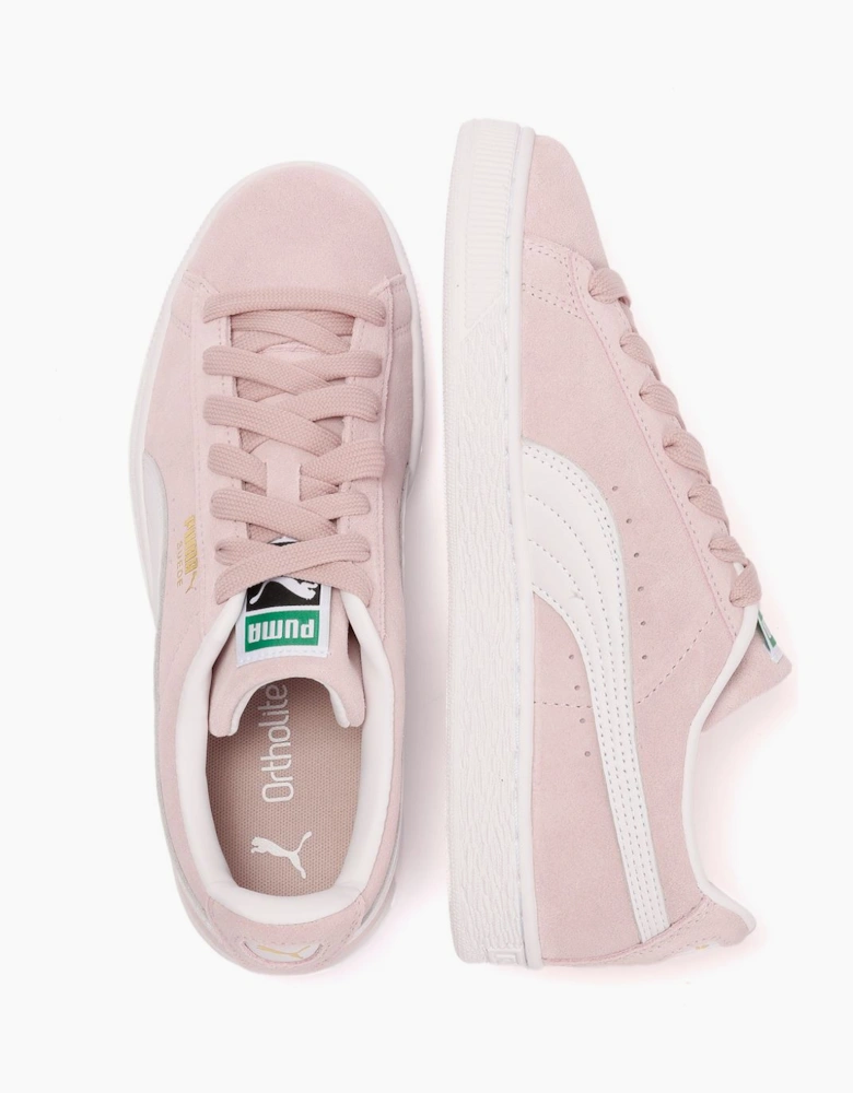 Puma Classic Suede Women's Misty Pink/White Trainers