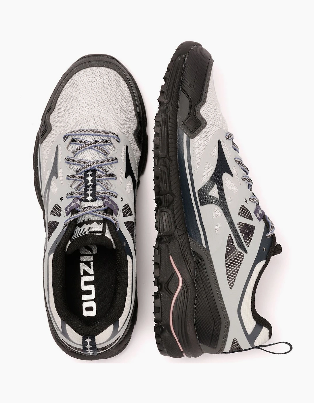 Mizuno Daichi LS Snow White/Carbon/Black Trainers