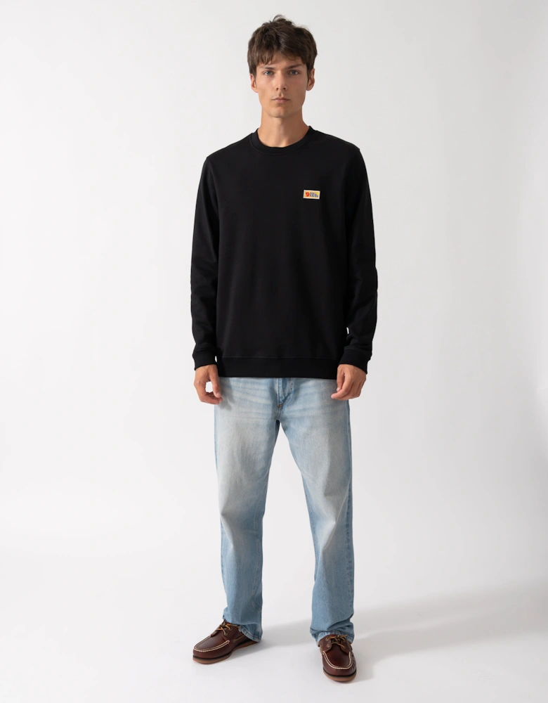 Fjallraven Vardag Mens Sweater - Black 550