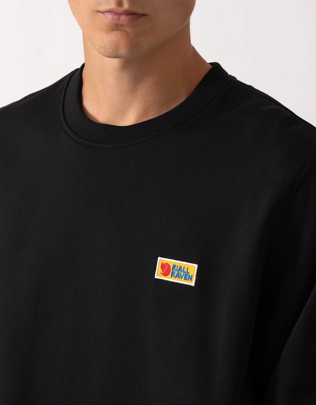 Fjallraven Vardag Mens Sweater - Black 550