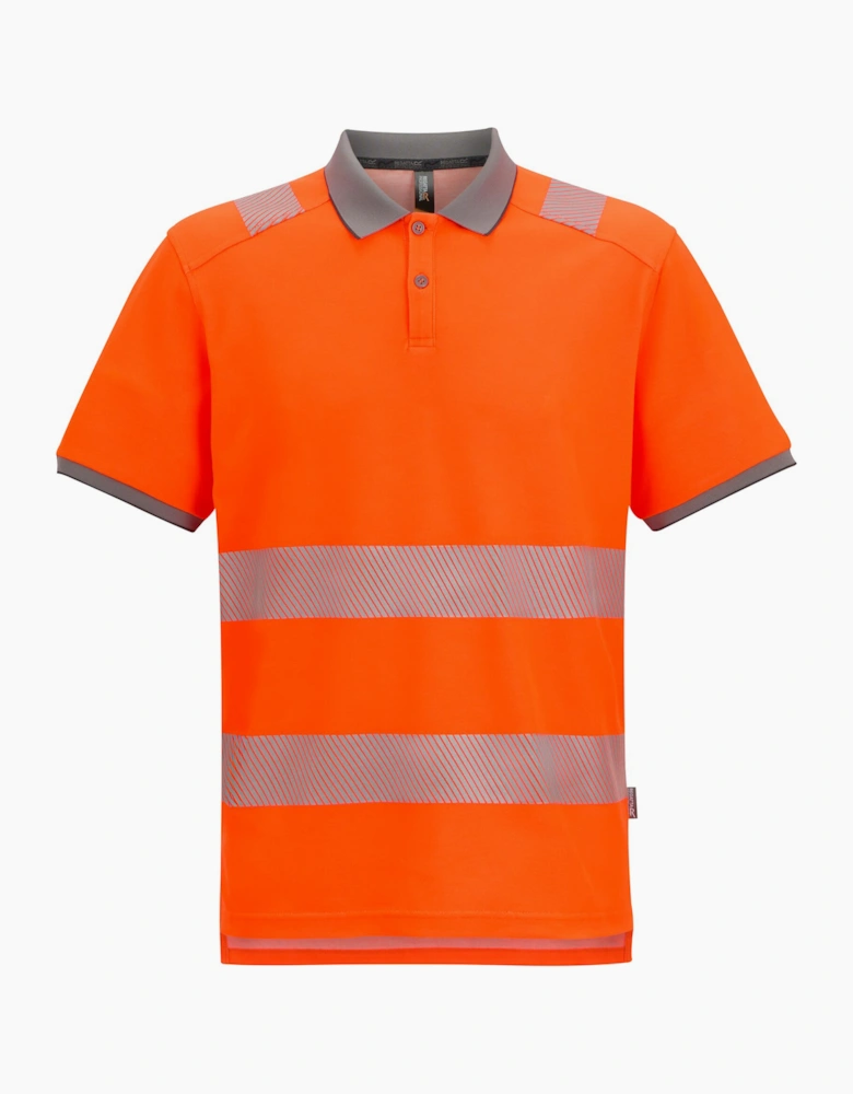 Regatta Unisex Adult Polycotton Hi-Vis Polo Shirt