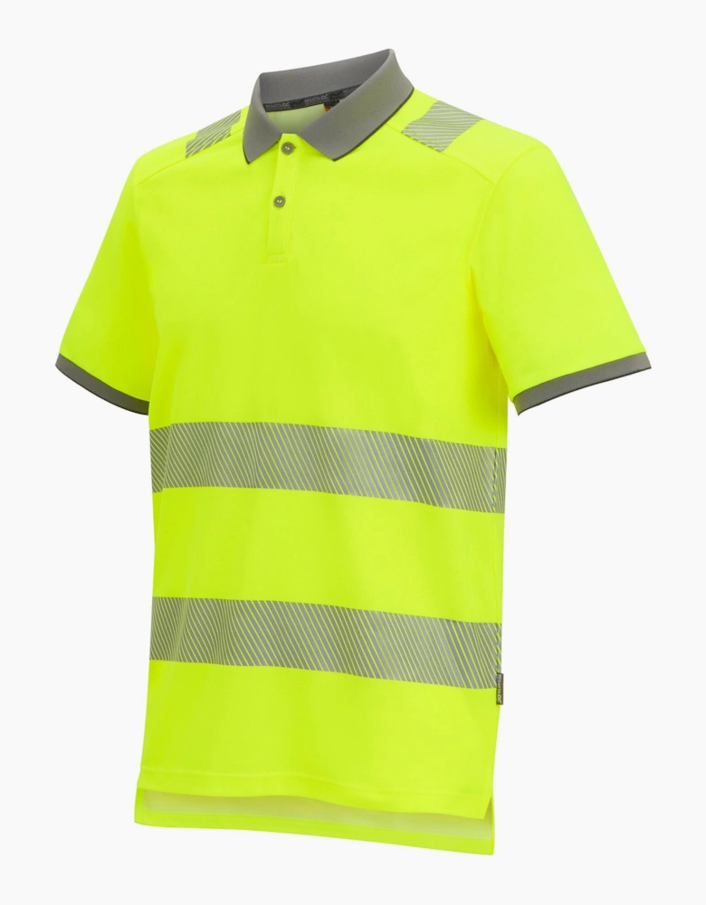 Regatta Unisex Adult Polycotton Hi-Vis Polo Shirt