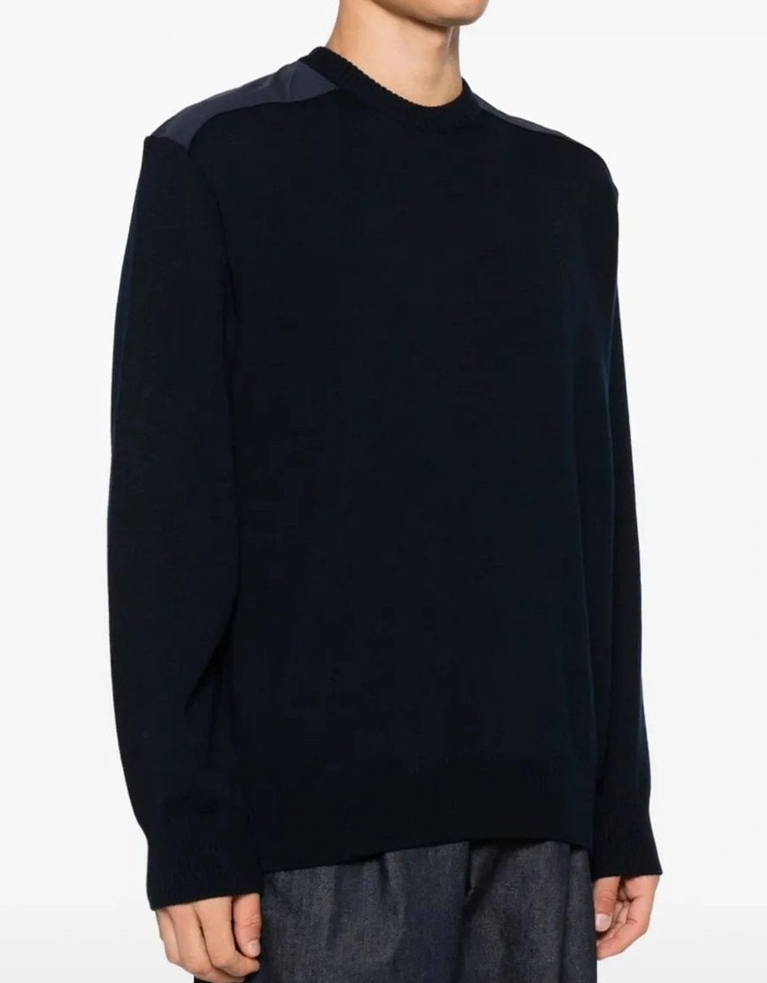 Technical Wool Typhoon Sweater Navy