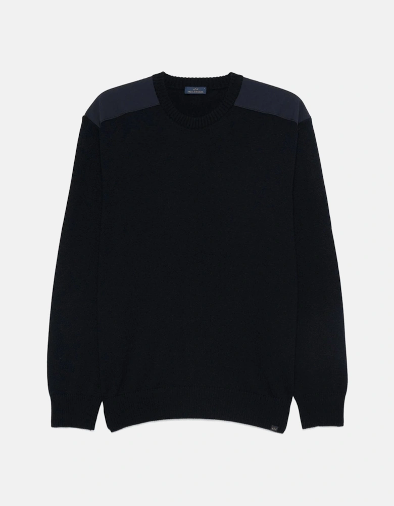 Technical Wool Typhoon Sweater Navy