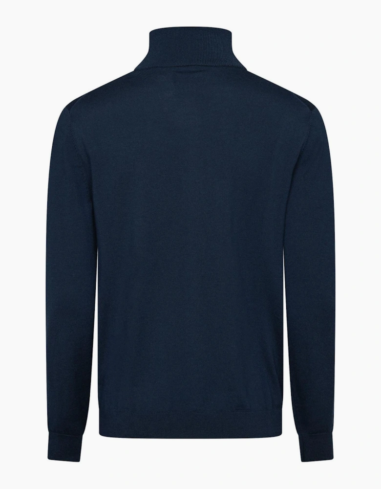 High Neck High Collar Long Sleeve Sweater