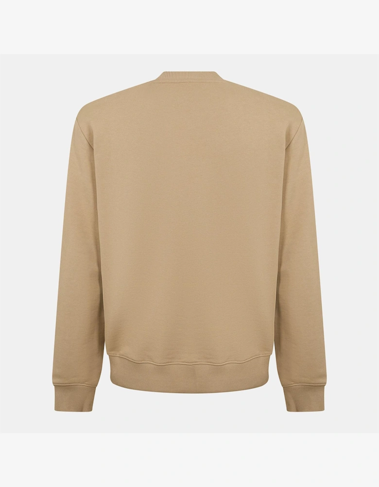 Long Sleeve Contemporary Sweatshirt   Crew Neck (diragol)