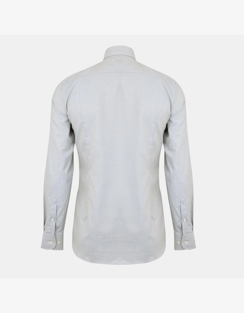 Spread Collar Long Sleeve Shirt