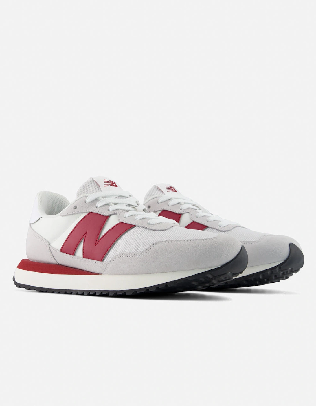 New Balance 237 Mens Trainers - Grey Matter, 6 of 5