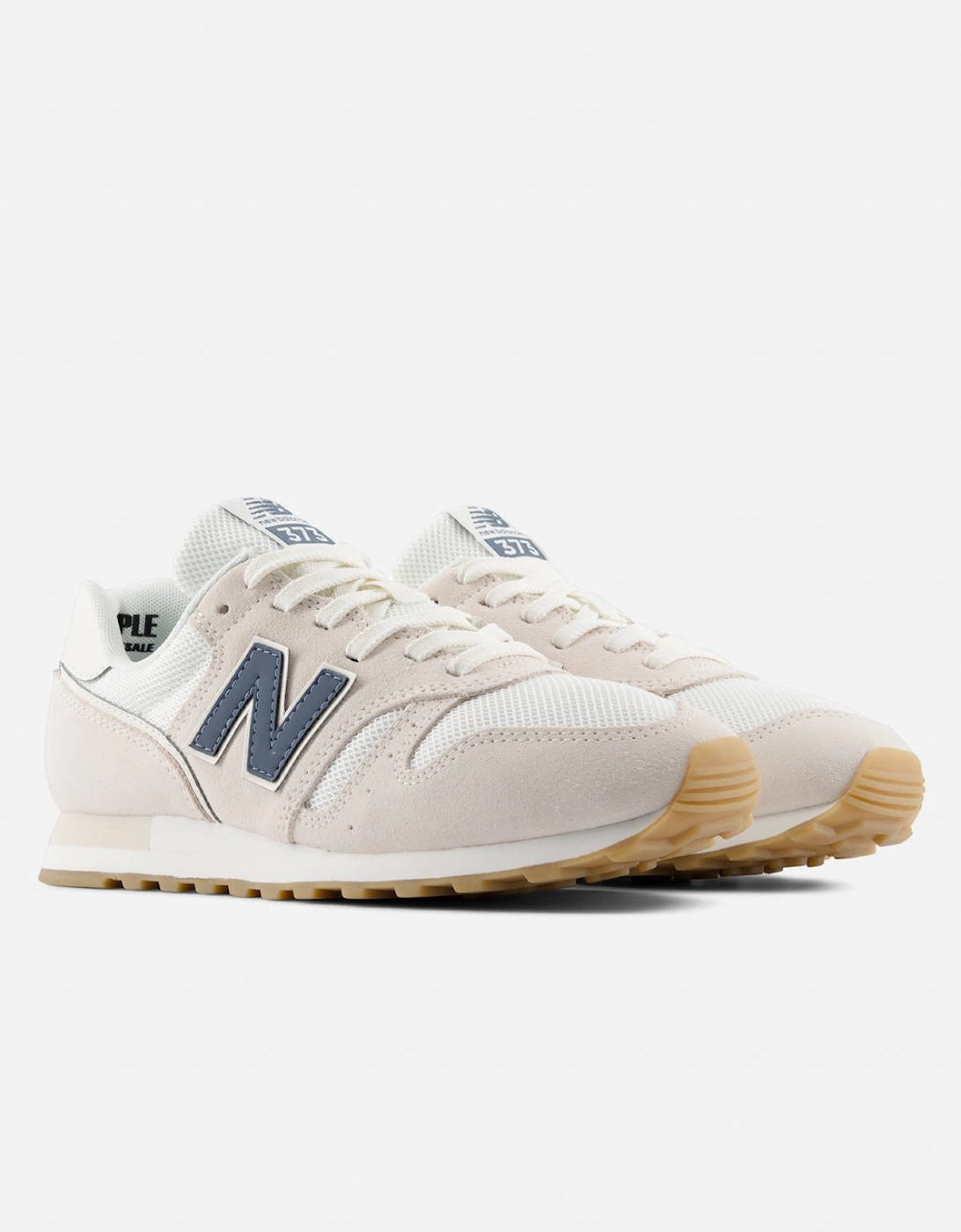 New Balance 373 Womens Trainers - Linen/Shadow Blue, 6 of 5