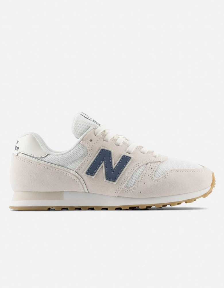 New Balance 373 Womens Trainers - Linen/Shadow Blue