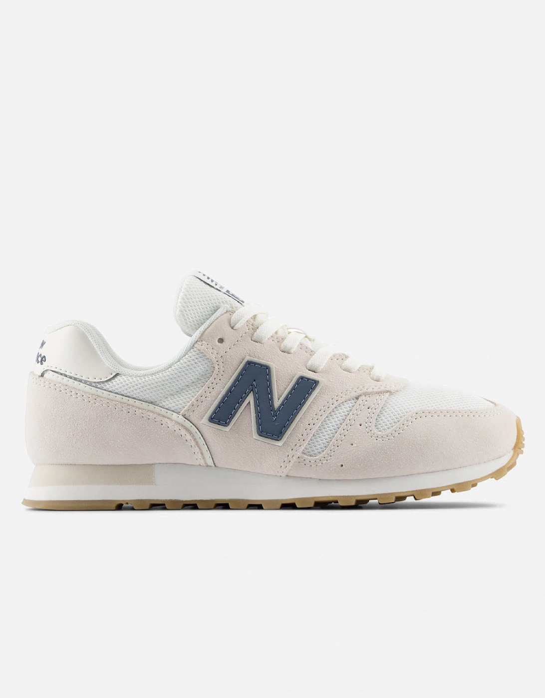 New Balance 373 Womens Trainers - Linen/Shadow Blue
