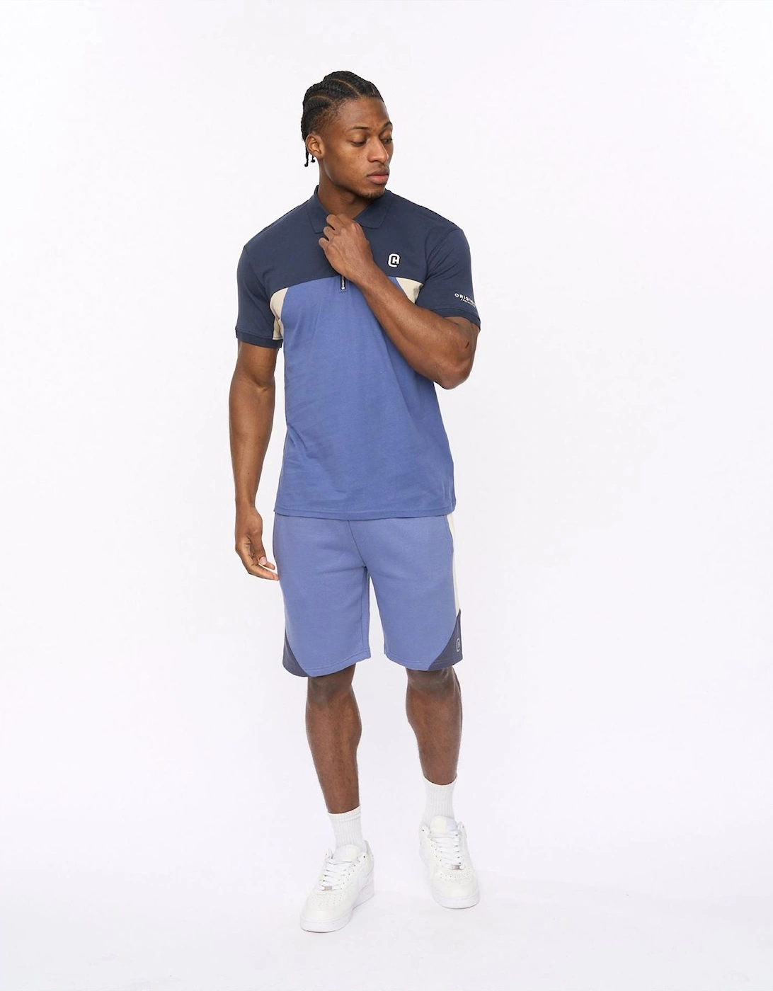 Collared Neck Short Sleeve Regular Fit Polo Shirt