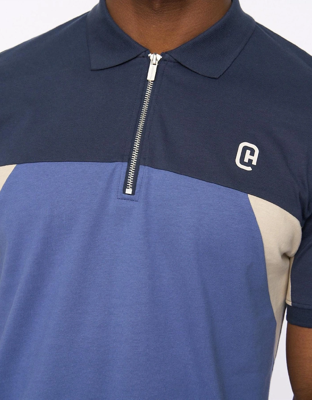 Collared Neck Short Sleeve Regular Fit Polo Shirt
