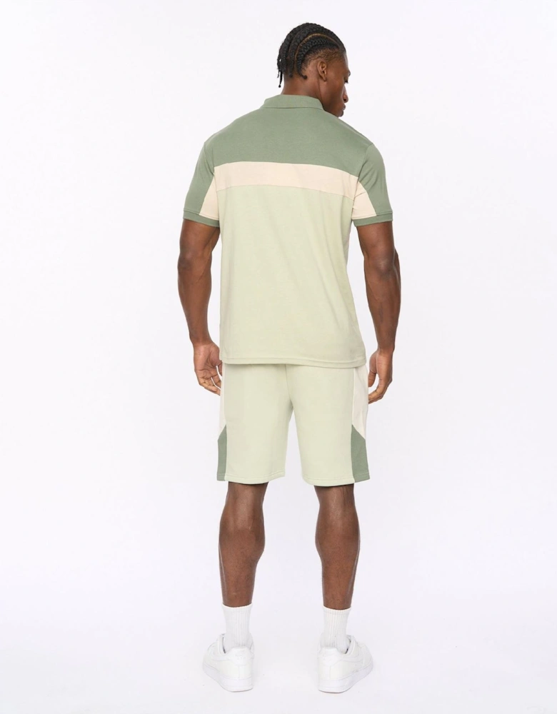 Collared Neck Short Sleeve Regular Fit Polo Shirt