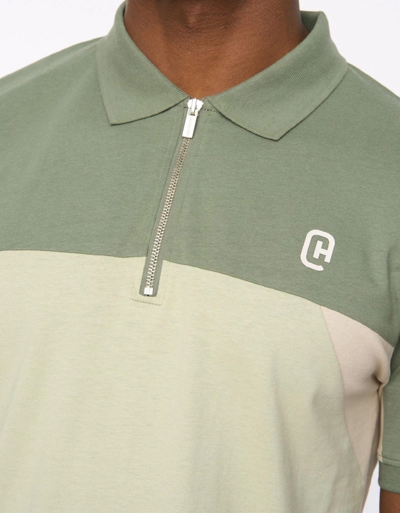 Collared Neck Short Sleeve Regular Fit Polo Shirt