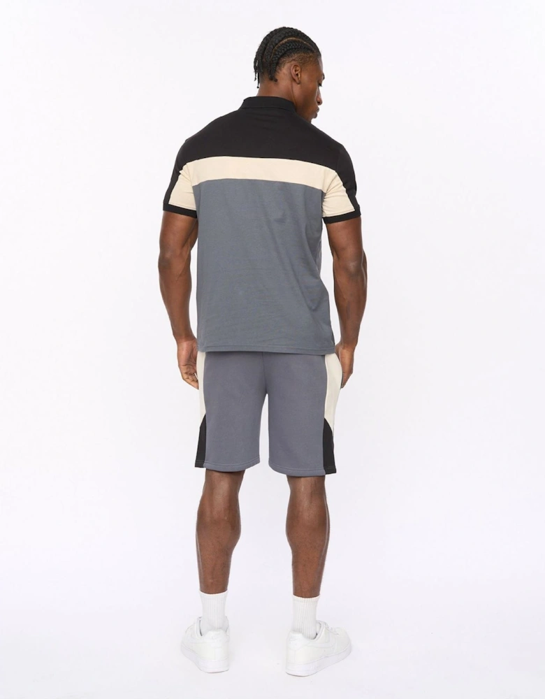 Collared Neck Short Sleeve Regular Fit Polo Shirt