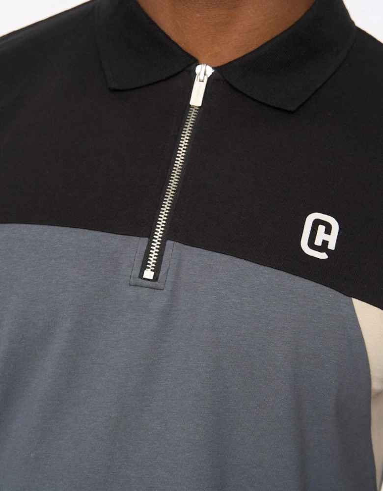 Collared Neck Short Sleeve Regular Fit Polo Shirt