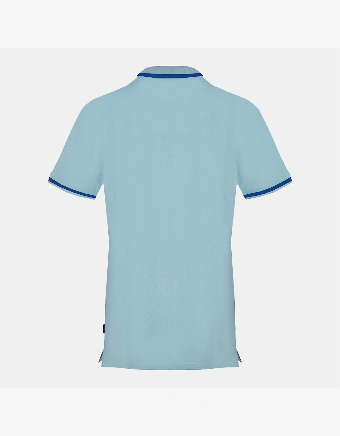 Flag Collared Neck Short Sleeve Regular Fit Shirt