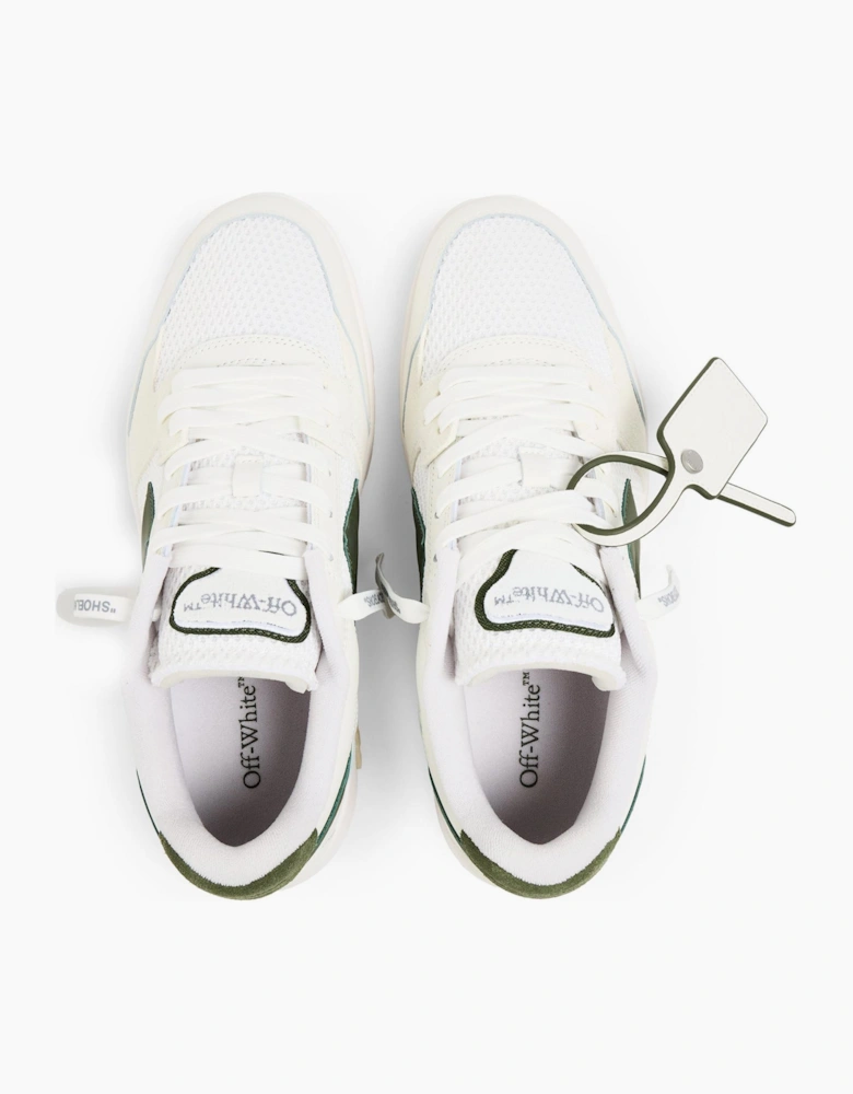 Mens Slim Low Calfskin Leather Trainers