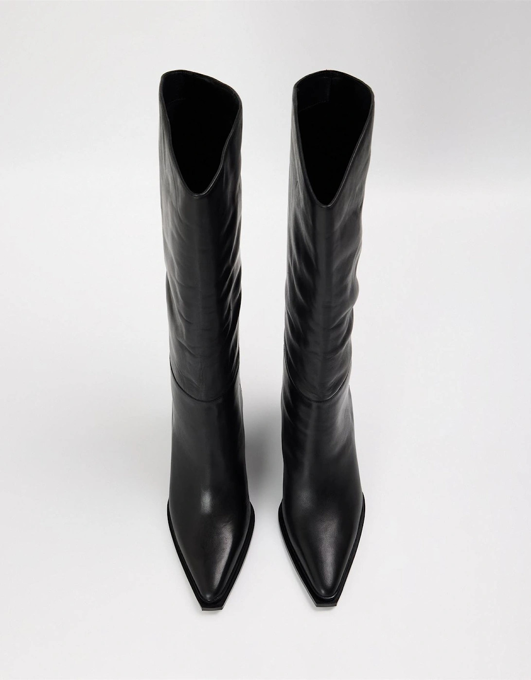 Bronty Knee High Block Heel Boots