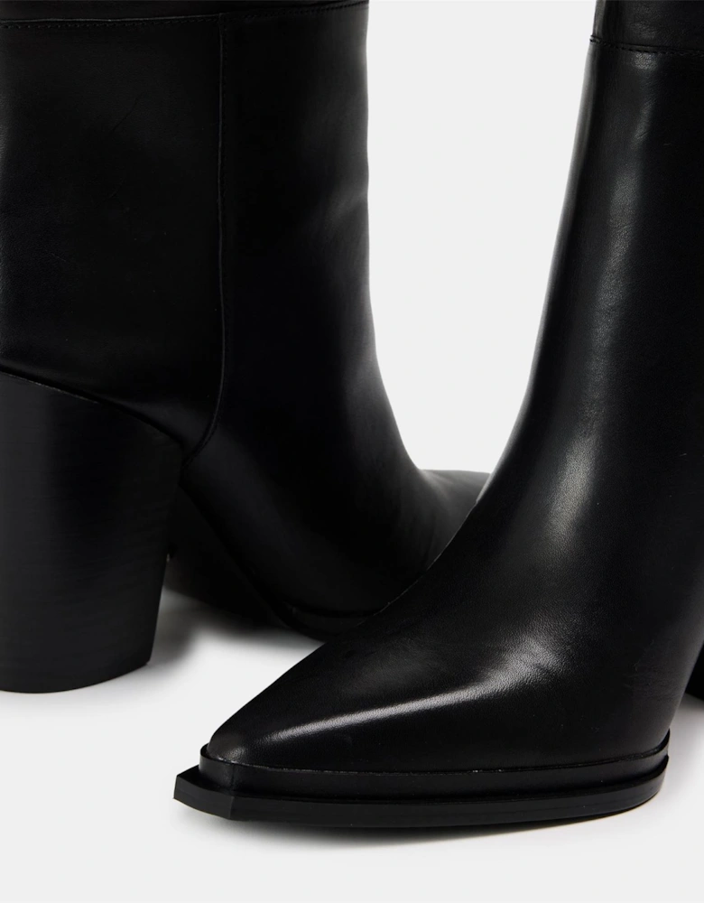 Bronty Knee High Block Heel Boots