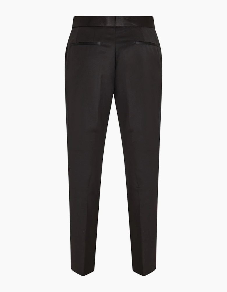 Lenon Tux Solid Patterned Straight Trousers