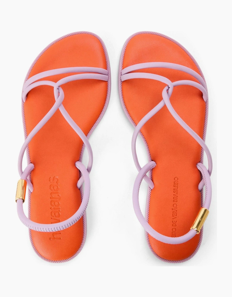 Una Toe Post Thong Toe Flat Sandals