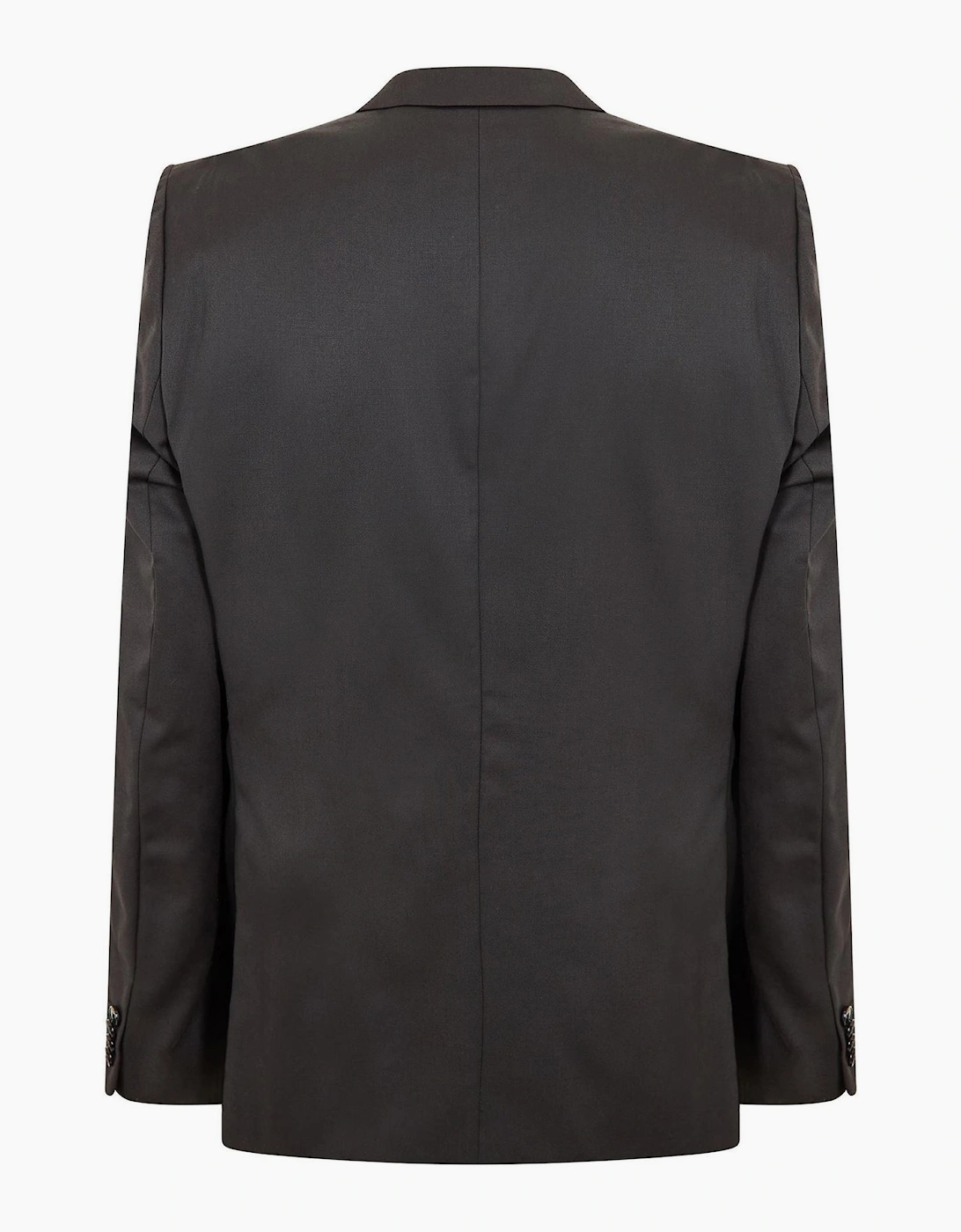 Reymond Solid Patterned Flap Pocket Suit Jacket