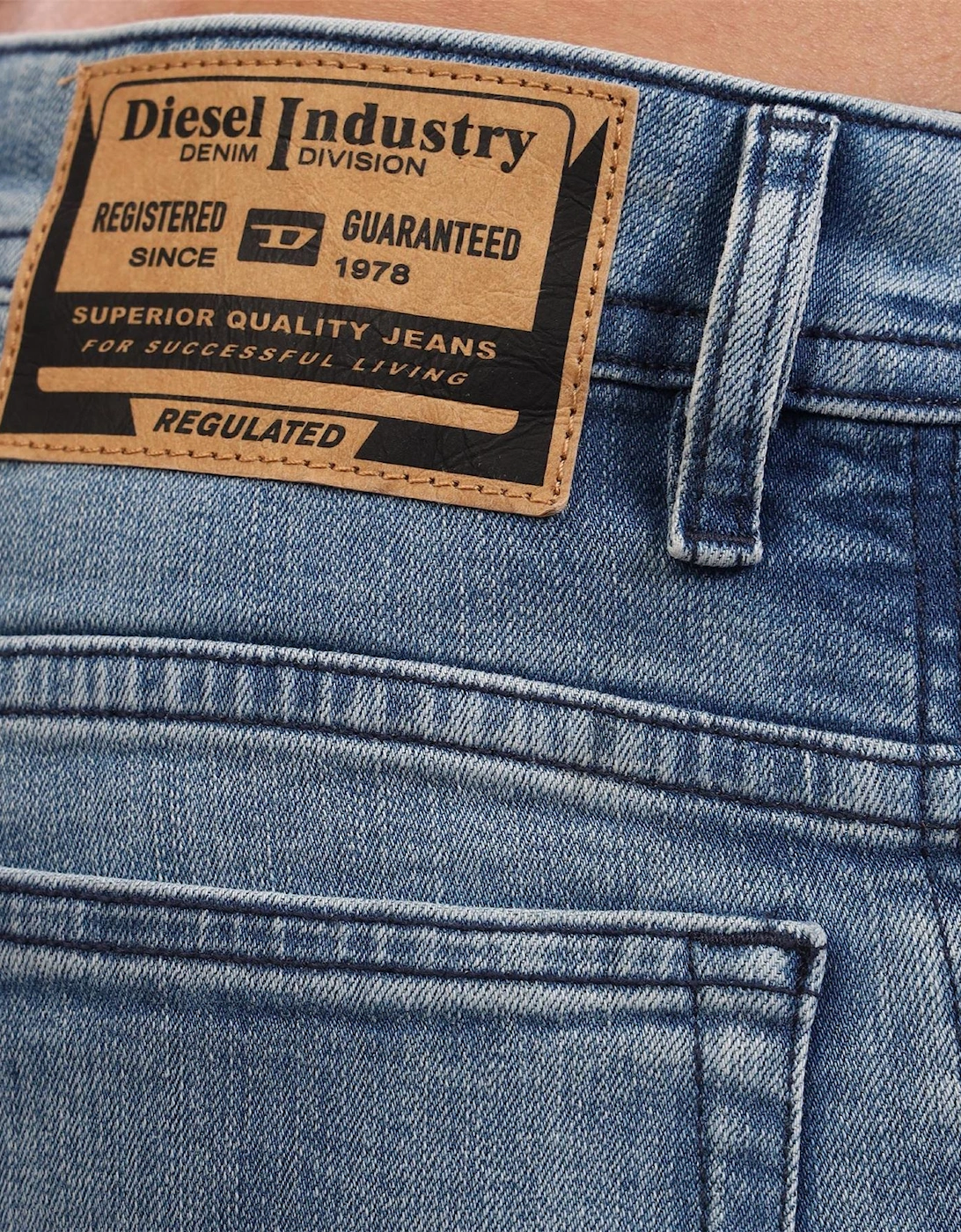 Five Pocket Straight Leg Jeans