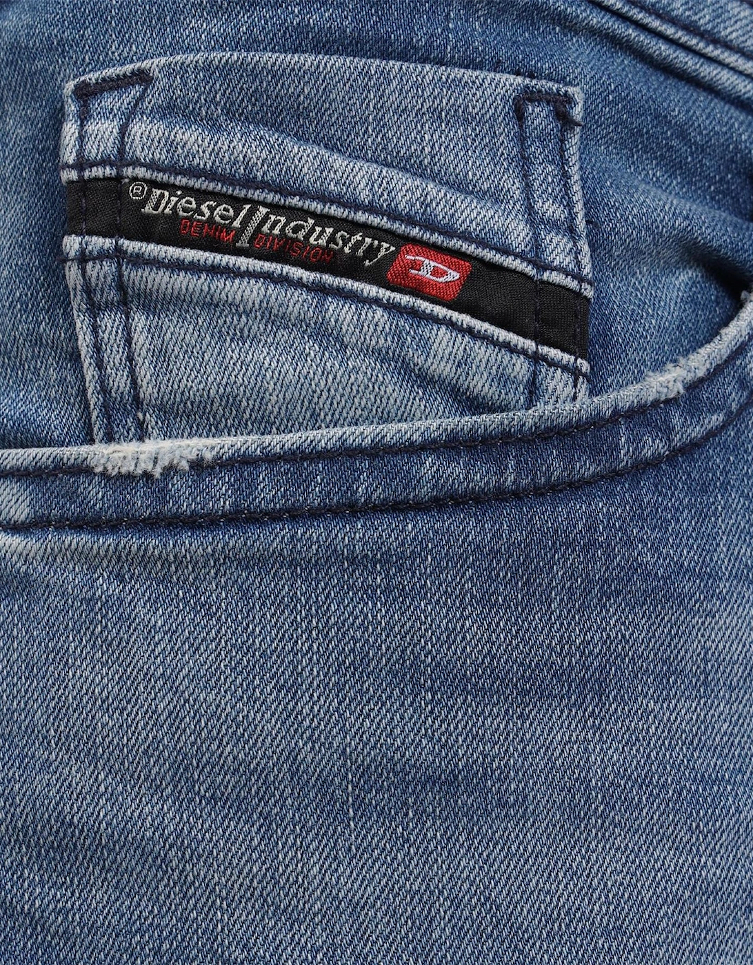 Five Pocket Straight Leg Jeans