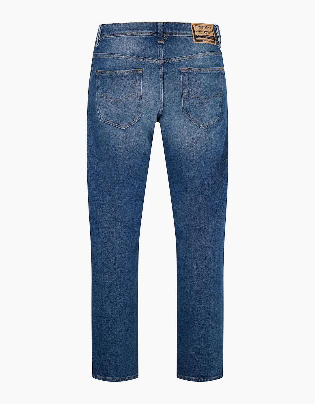 Five Pocket Design Straight Leg Jeans