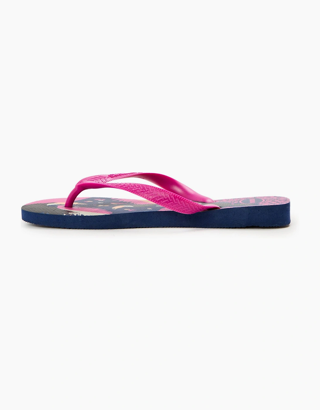 Graphic Print Thong Toe Flip Flop Sandals