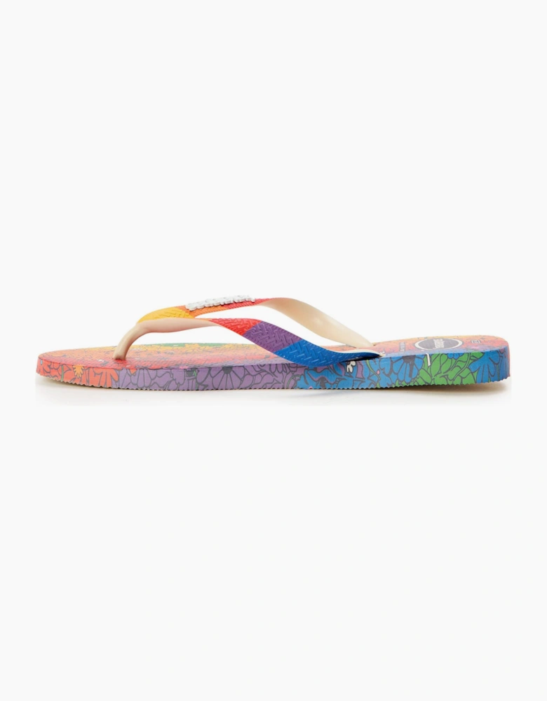 Pride Premium Floral Flip Flops