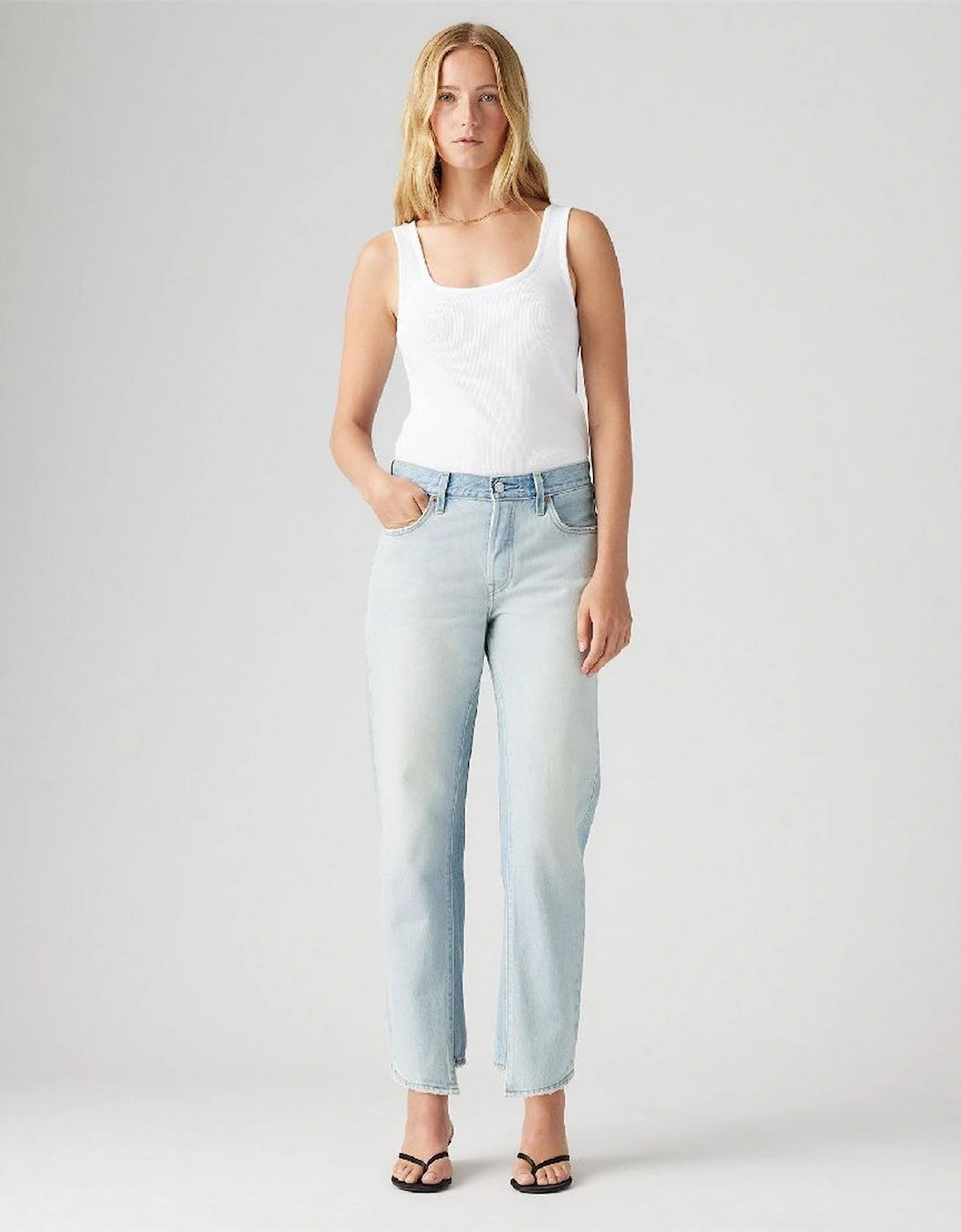 90s Ankle Straight Leg Jeans