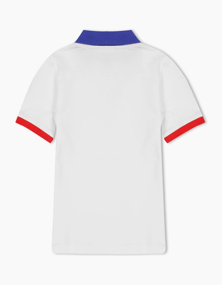 Junior Collared Neck Short Sleeve Polo Shirt