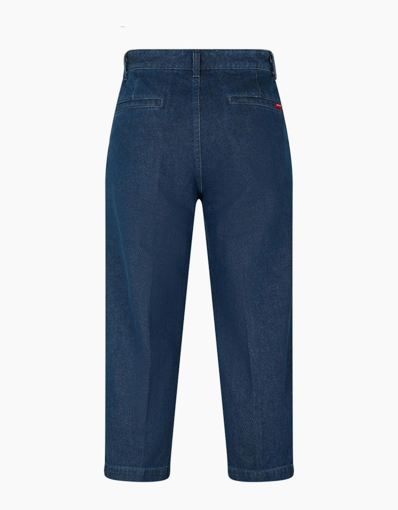 Wl Front Pocket Solid Patterned Five Pocket Pant