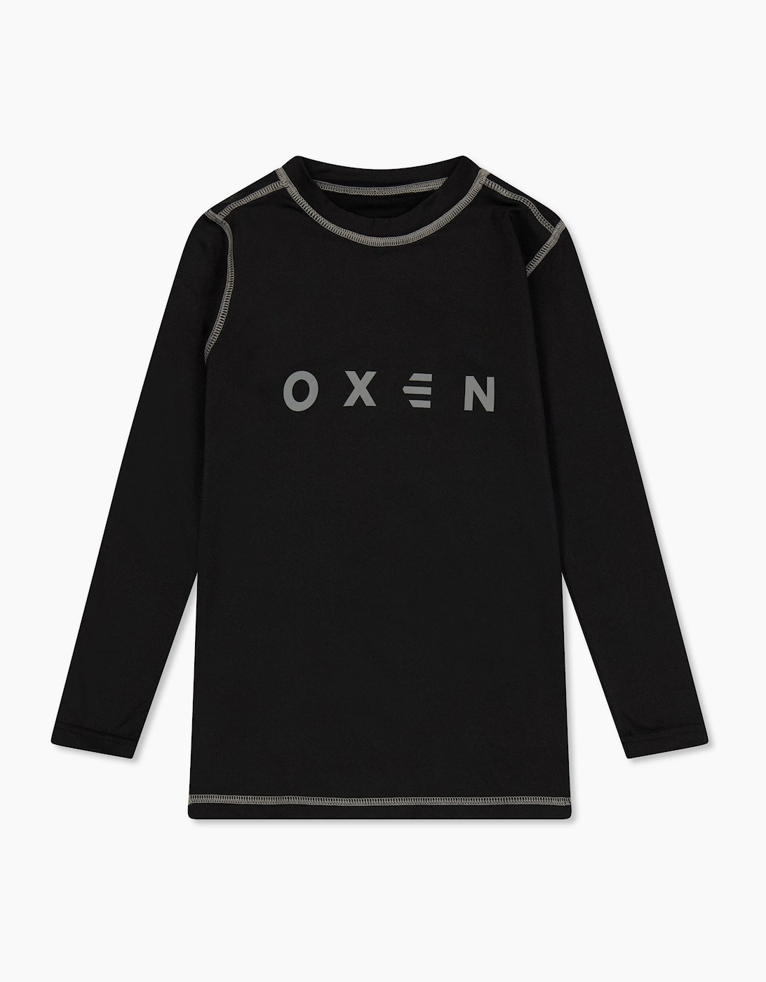 Crew Neck Long Sleeve Snug Fit Athletic Top, 3 of 2