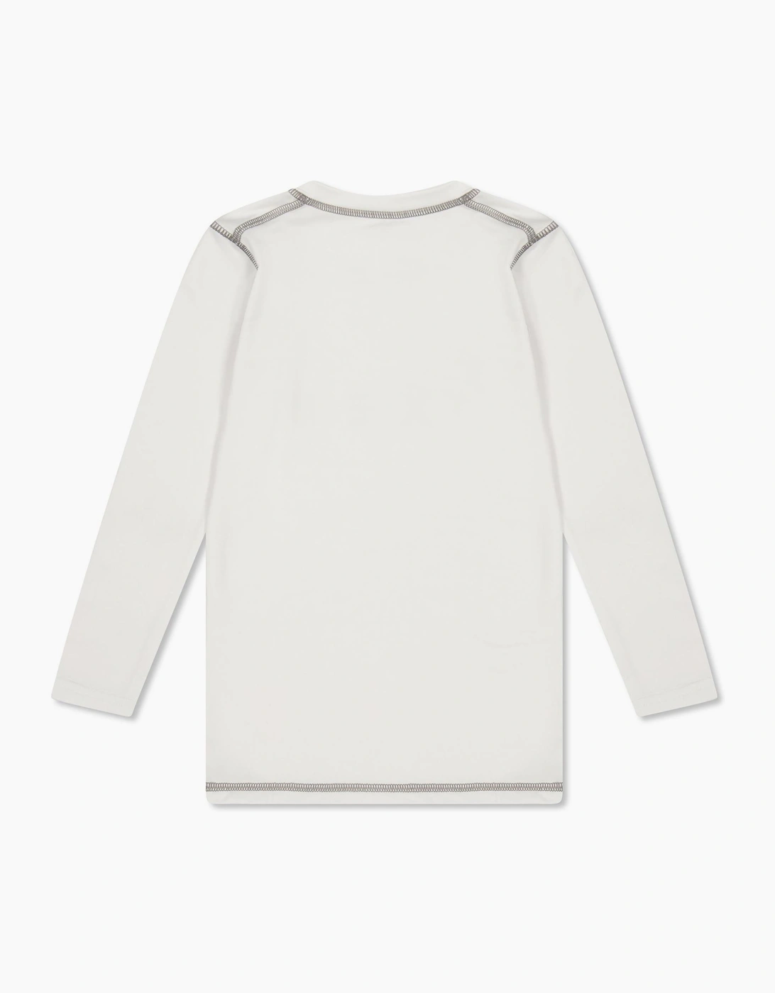 Crew Neck Long Sleeve Snug Fit Athletic Top