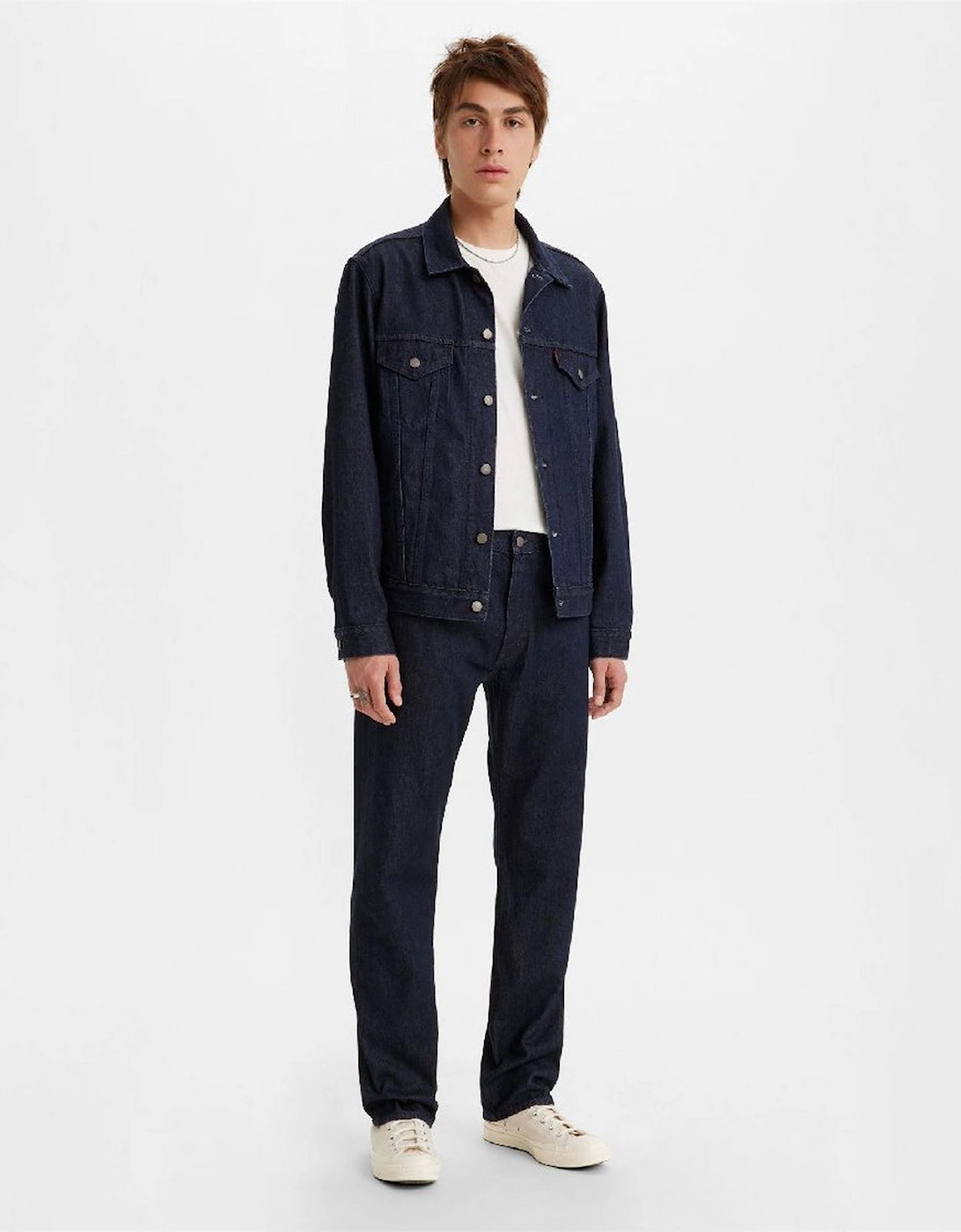 551 Five Pocket Design Straight Leg Jeans