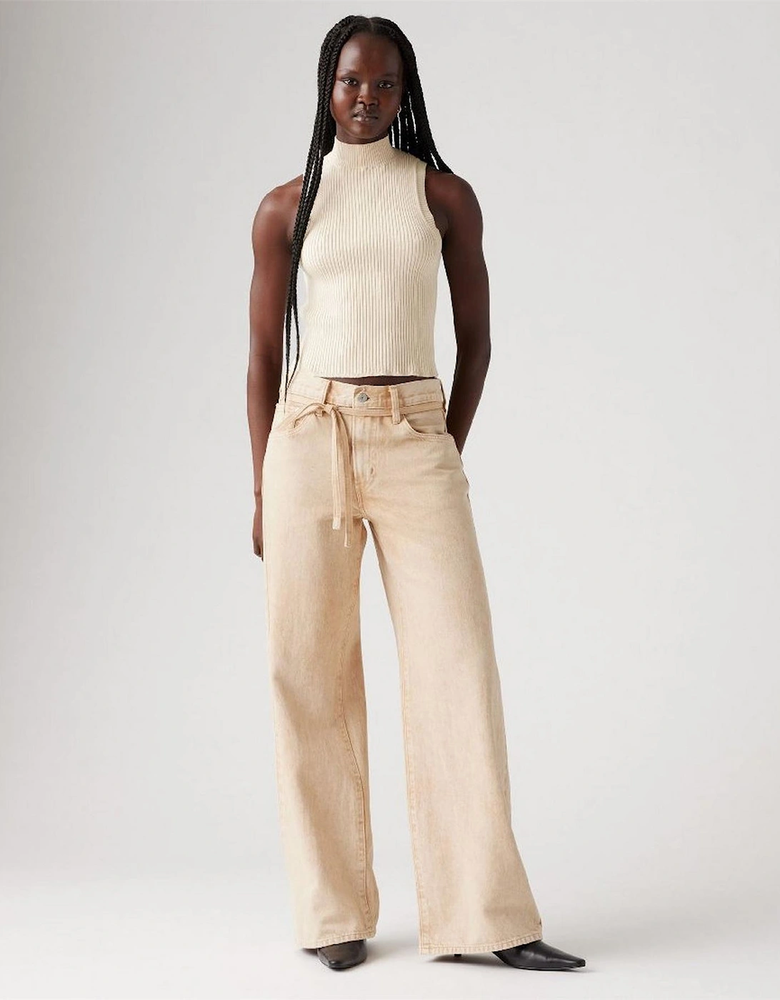 Wide Leg Wide Fit Jeans