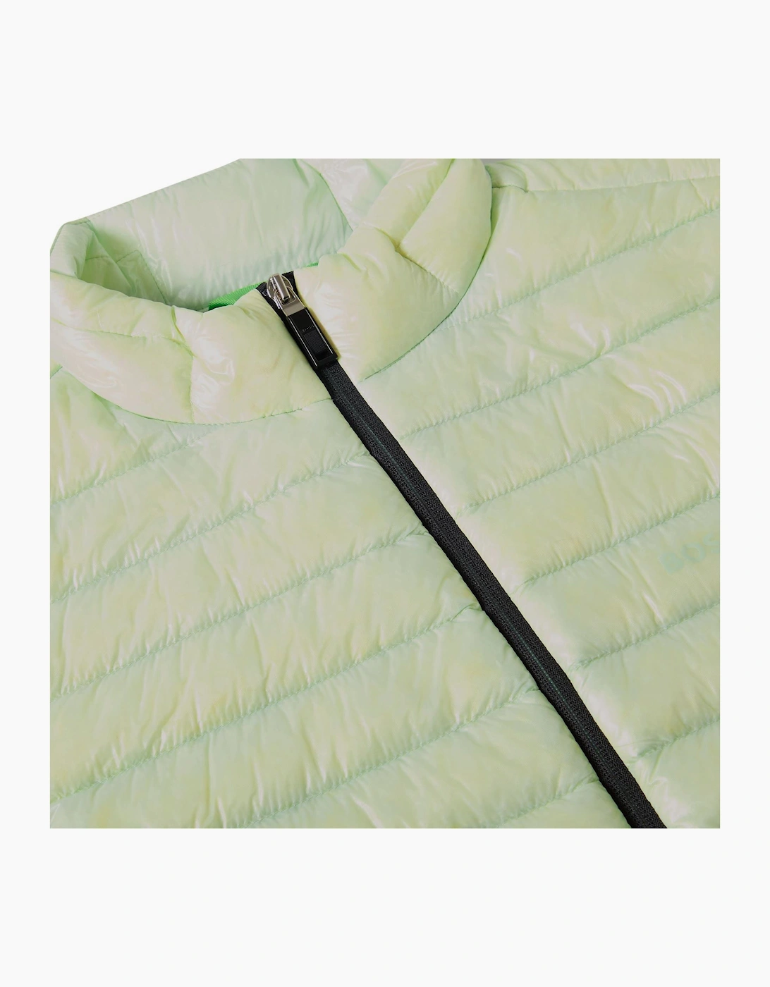 Techno Horizontal Stripe Zipped Pocket Gilet