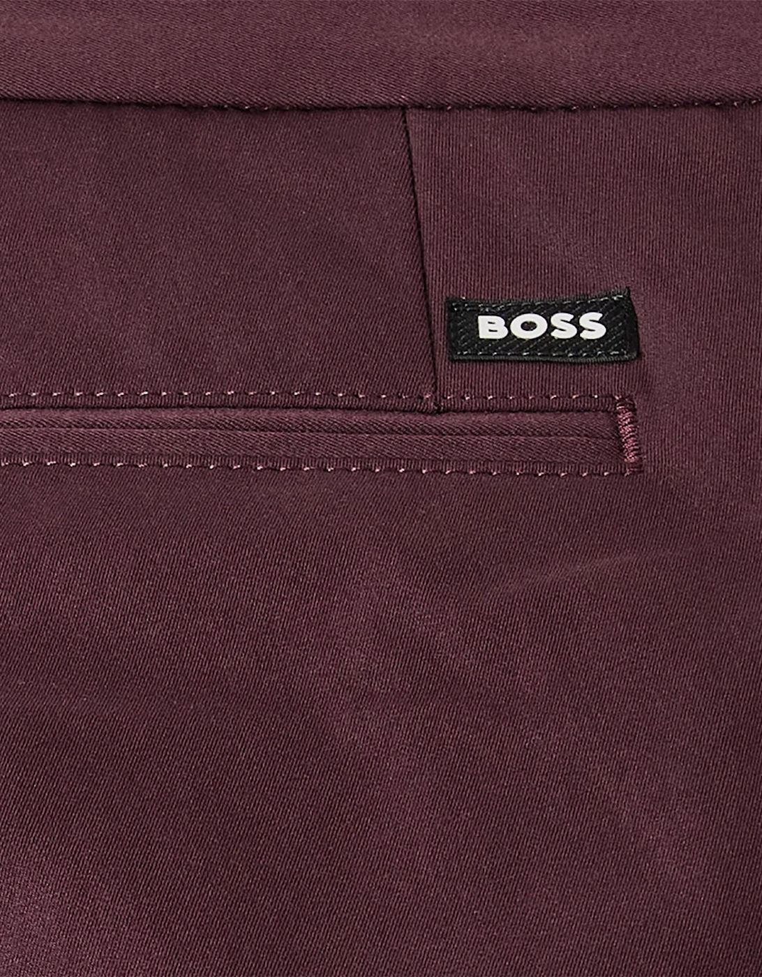 Kaito1 Solid Patterned Straight Chinos